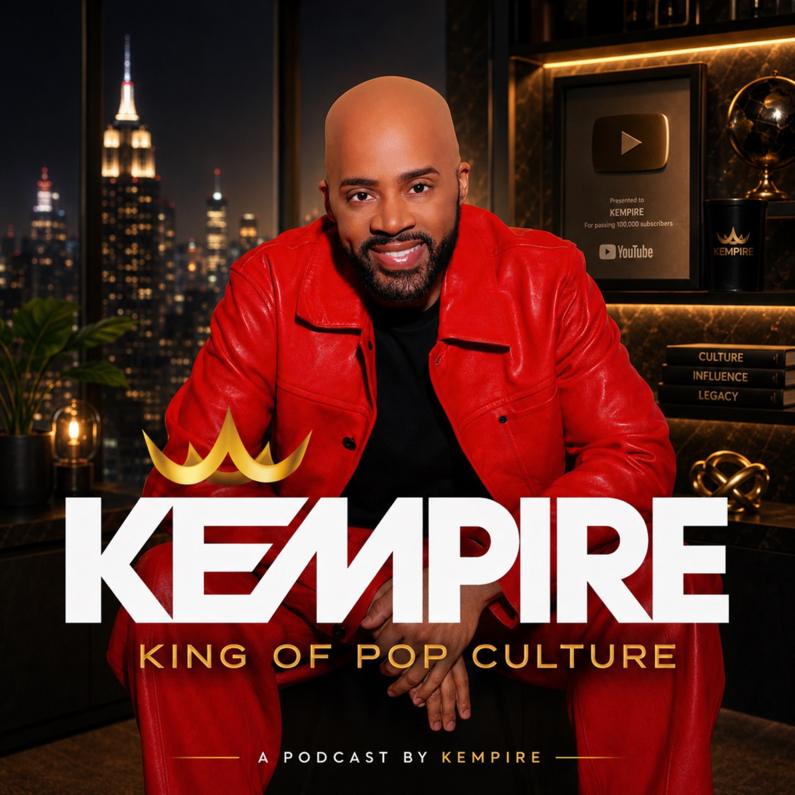 KEMPIRE: King of Pop Culture — official podcast cover art