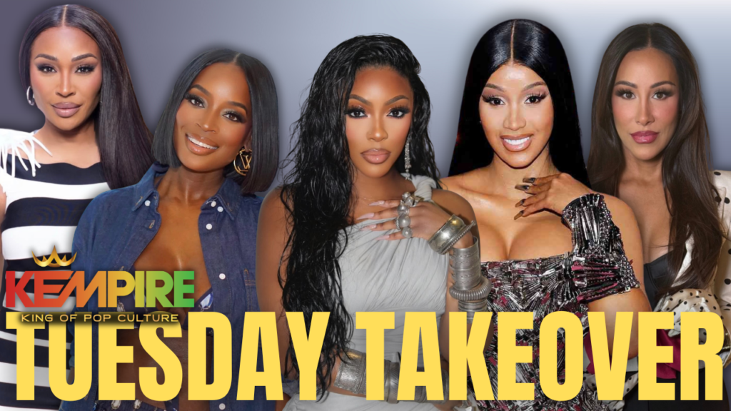 Cardi B Maduka drama Angie K divorce and RHOA mama line Tuesday Takeover