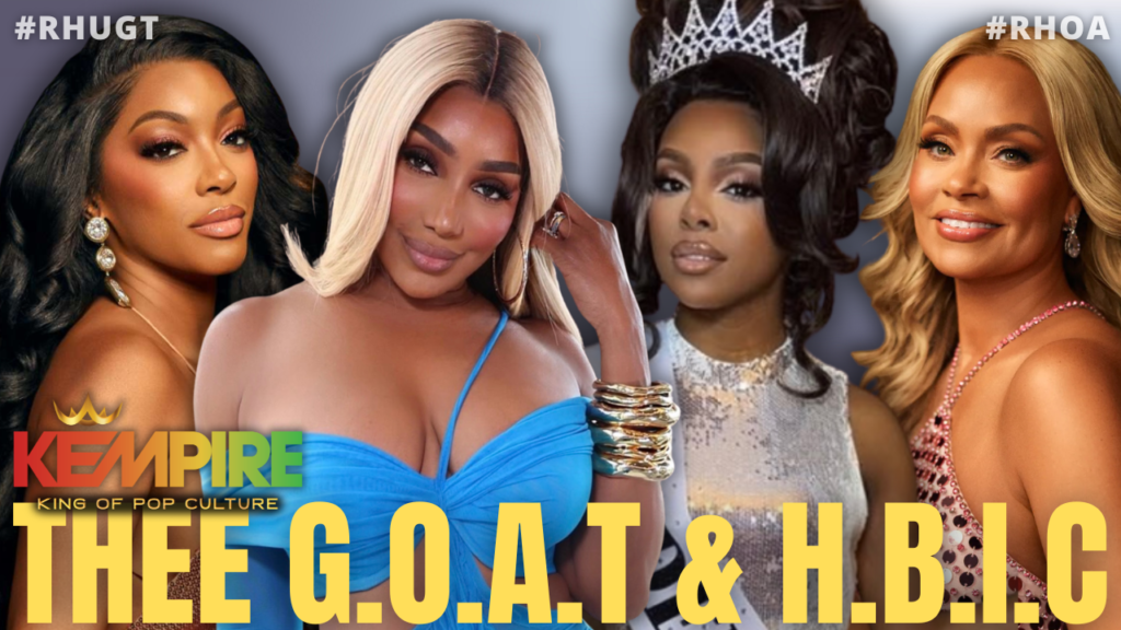 NeNe Leakes looking nervous on Ultimate Girls Trip beside Gizelle Bryant saying Candiace Dillard was fired